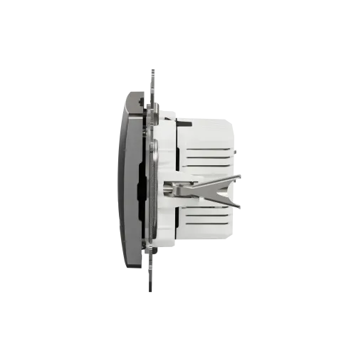 USB розетка A+C, матовый алюминий, Sedna Design Schneider Electric SDD170405U