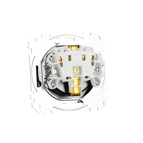 Розетка с заземлением, матовый титан, Sedna Design Schneider Electric SDD172022U