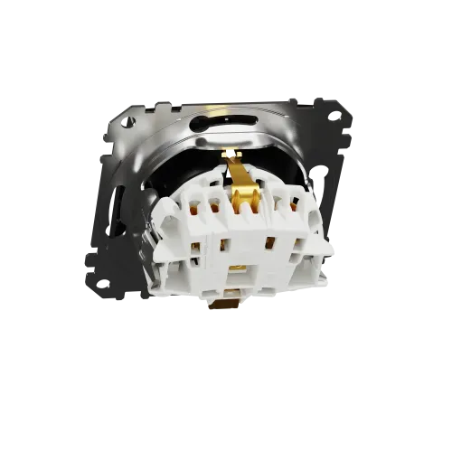 Розетка с заземлением, матовый титан, Sedna Design Schneider Electric SDD172022U
