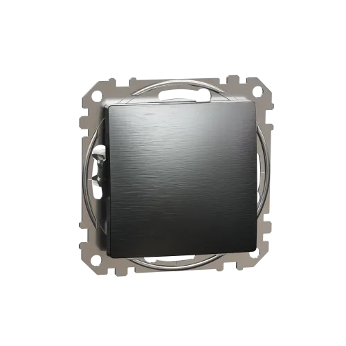 Одноклавишный выключатель, матовый титан, Sedna Design Schneider Electric SDD172101U