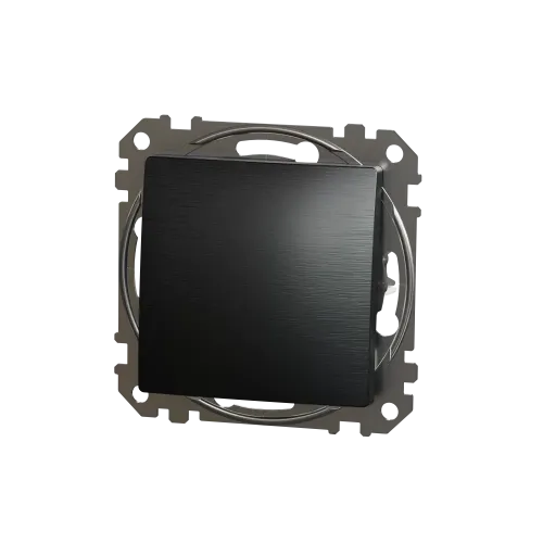 Одноклавишный выключатель, матовый титан, Sedna Design Schneider Electric SDD172101U