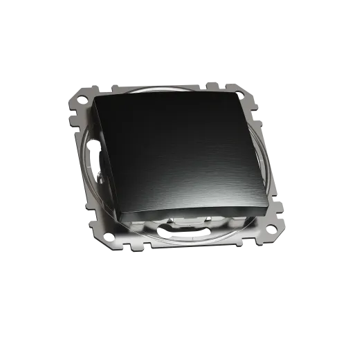 Одноклавишный выключатель, матовый титан, Sedna Design Schneider Electric SDD172101U