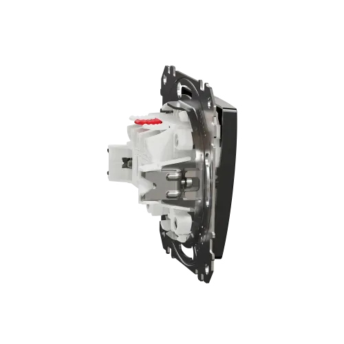 Двухклавишный выключатель, матовый титан, Sedna Design Schneider Electric SDD172105U