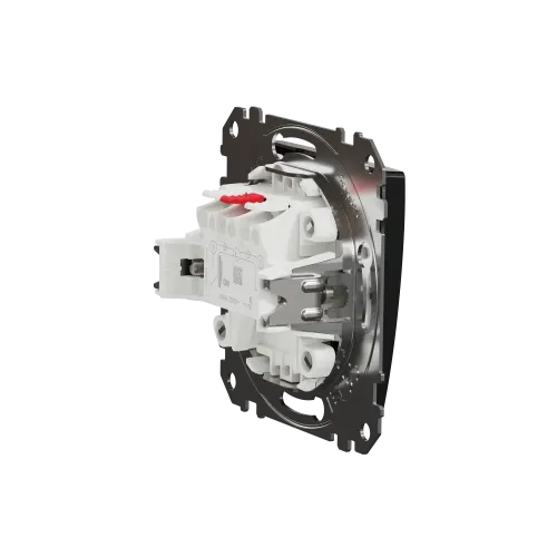 Двухклавишный выключатель, матовый титан, Sedna Design Schneider Electric SDD172105U