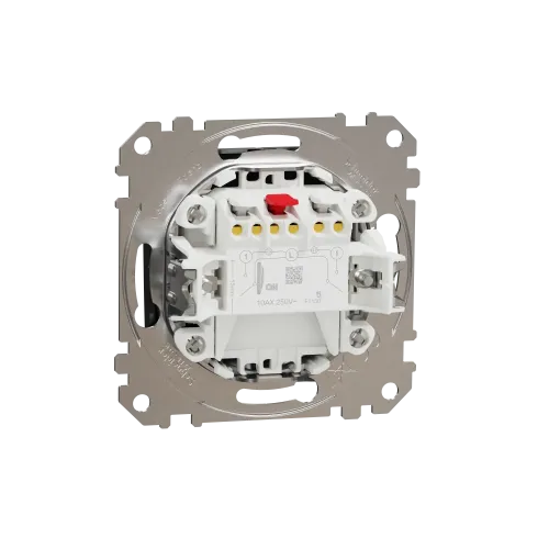 Двухклавишный выключатель, матовый титан, Sedna Design Schneider Electric SDD172105U