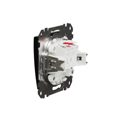 Двухклавишный выключатель, матовый титан, Sedna Design Schneider Electric SDD172105U