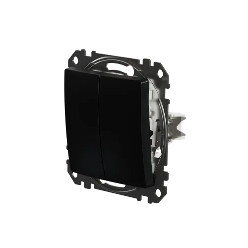 Двухклавишный выключатель, матовый титан, Sedna Design Schneider Electric SDD172105U