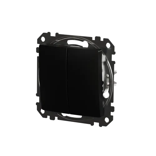 Двухклавишный выключатель, матовый титан, Sedna Design Schneider Electric SDD172105U