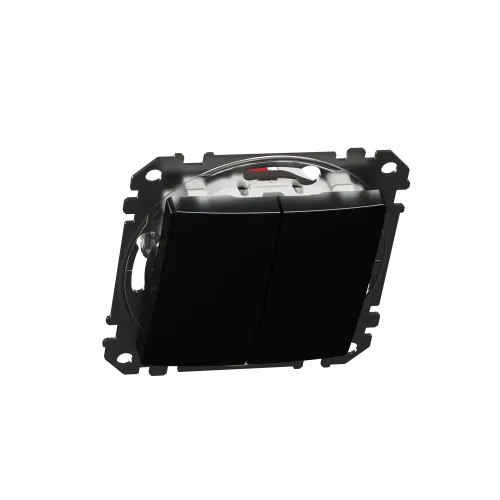 Двухклавишный выключатель, матовый титан, Sedna Design Schneider Electric SDD172105U