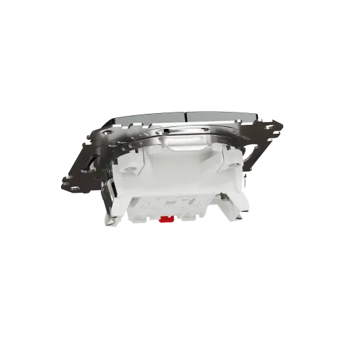 Двухклавишный выключатель, матовый титан, Sedna Design Schneider Electric SDD172105U