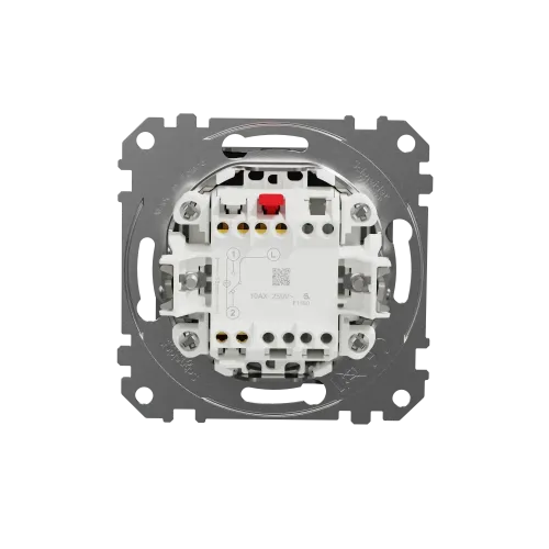 Проходной выключатель, матовый титан, Sedna Design Schneider Electric SDD172106U