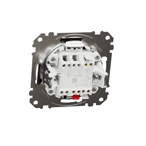Проходной выключатель, матовый титан, Sedna Design Schneider Electric SDD172106U
