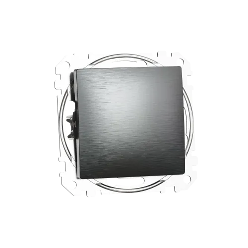 Проходной выключатель, матовый титан, Sedna Design Schneider Electric SDD172106U