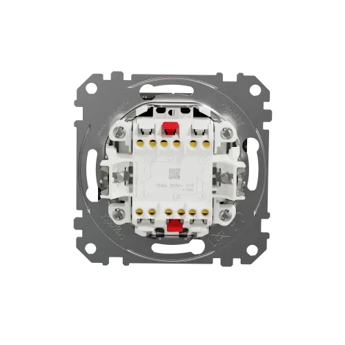 Проходной выключатель 2кл., матовый титан, Sedna Design Schneider Electric SDD172108U