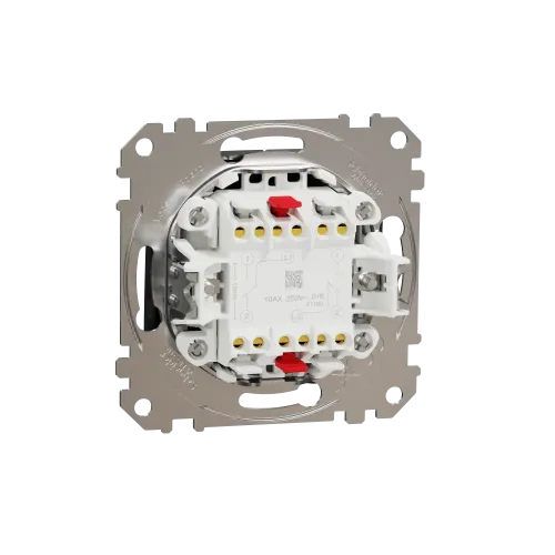 Проходной выключатель 2кл., матовый титан, Sedna Design Schneider Electric SDD172108U