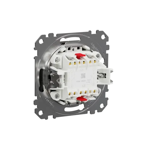 Проходной выключатель 2кл., матовый титан, Sedna Design Schneider Electric SDD172108U