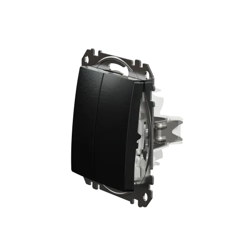 Проходной выключатель 2кл., матовый титан, Sedna Design Schneider Electric SDD172108U
