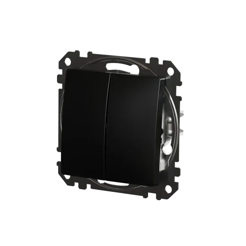 Проходной выключатель 2кл., матовый титан, Sedna Design Schneider Electric SDD172108U