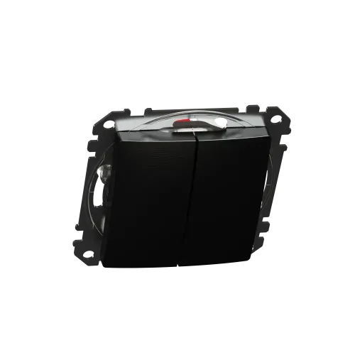 Проходной выключатель 2кл., матовый титан, Sedna Design Schneider Electric SDD172108U