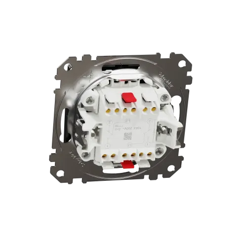Проходной выключатель 2кл., матовый титан, Sedna Design Schneider Electric SDD172108U
