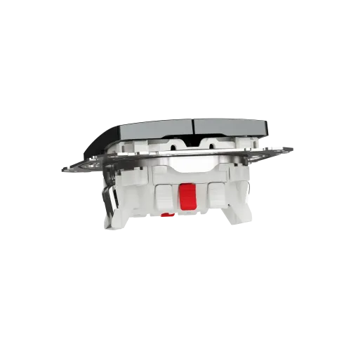 Проходной выключатель 2кл., матовый титан, Sedna Design Schneider Electric SDD172108U