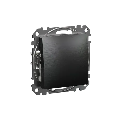 Кнопочный выключатель, матовый титан, Sedna Design Schneider Electric SDD172111U