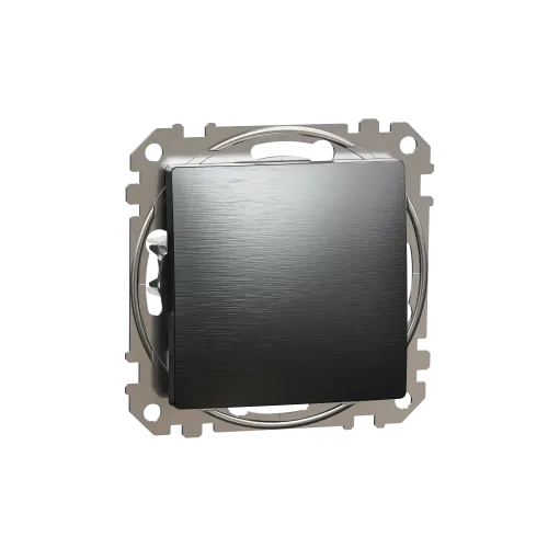 Кнопочный выключатель, матовый титан, Sedna Design Schneider Electric SDD172111U