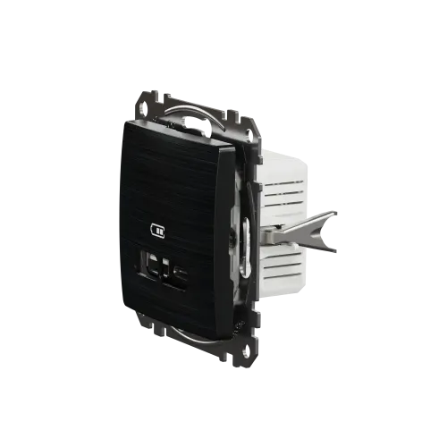 USB розетка A+C, матовый титан, Sedna Design Schneider Electric SDD172405U
