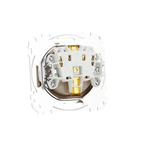 Розетка с заземлением, берёза, Sedna Design Schneider Electric SDD180022U