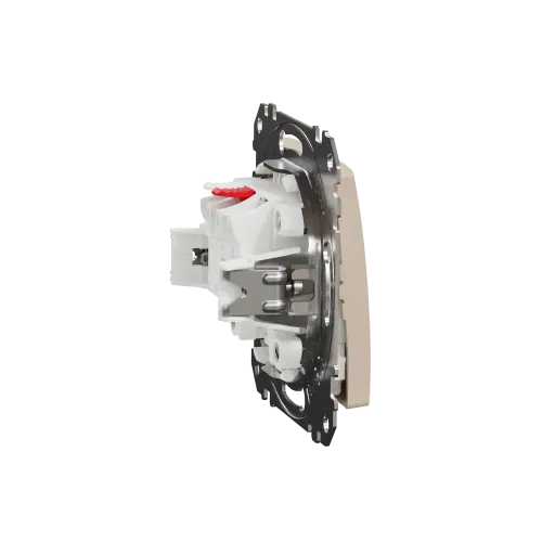 Одноклавишный выключатель, берёза, Sedna Design Schneider Electric SDD180101U