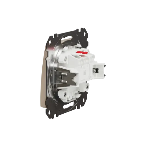 Одноклавишный выключатель, берёза, Sedna Design Schneider Electric SDD180101U