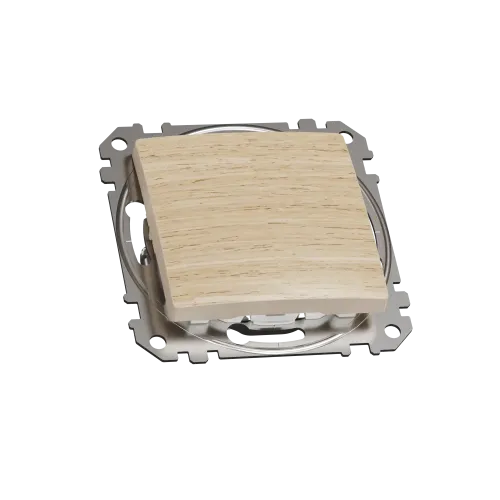 Одноклавишный выключатель, берёза, Sedna Design Schneider Electric SDD180101U