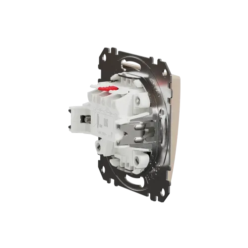 Двухклавишный выключатель, берёза, Sedna Design Schneider Electric SDD180105U