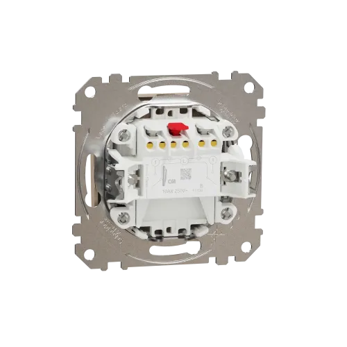 Двухклавишный выключатель, берёза, Sedna Design Schneider Electric SDD180105U
