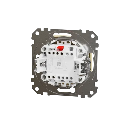 Выключатель проходной 1 клавишный, береза, Sedna Design SDD180106