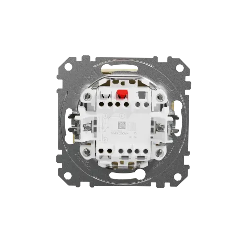 Выключатель проходной 1 клавишный, береза, Sedna Design SDD180106