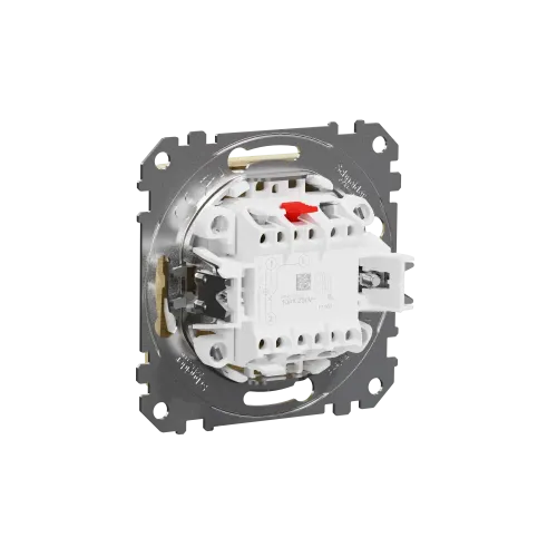Выключатель проходной 1 клавишный, береза, Sedna Design SDD180106