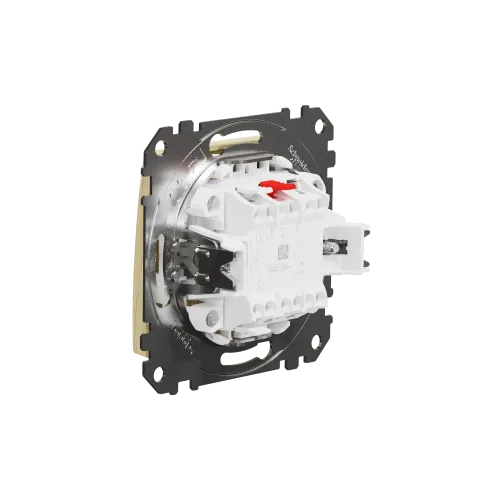 Выключатель проходной 1 клавишный, береза, Sedna Design SDD180106
