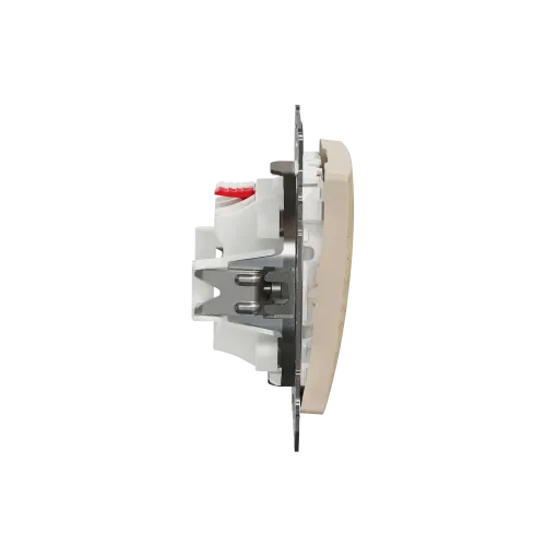 Проходной выключатель, берёза, Sedna Design Schneider Electric SDD180106U
