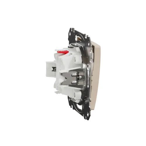 Проходной выключатель, берёза, Sedna Design Schneider Electric SDD180106U