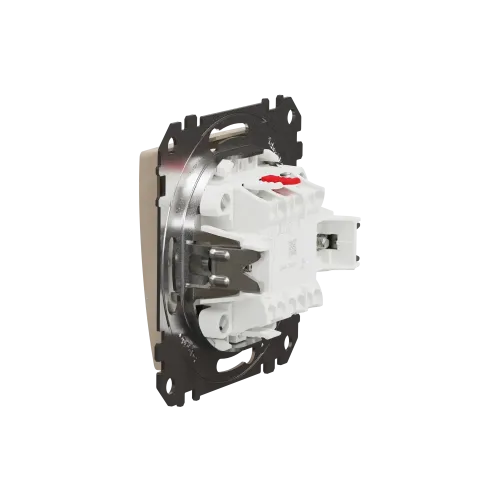 Проходной выключатель, берёза, Sedna Design Schneider Electric SDD180106U