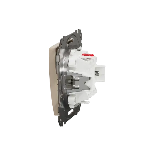 Проходной выключатель, берёза, Sedna Design Schneider Electric SDD180106U