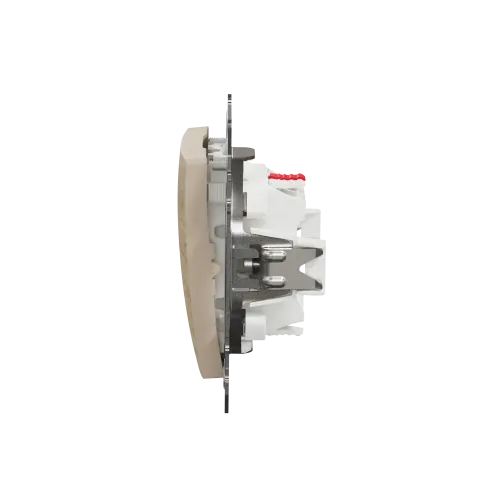 Проходной выключатель, берёза, Sedna Design Schneider Electric SDD180106U
