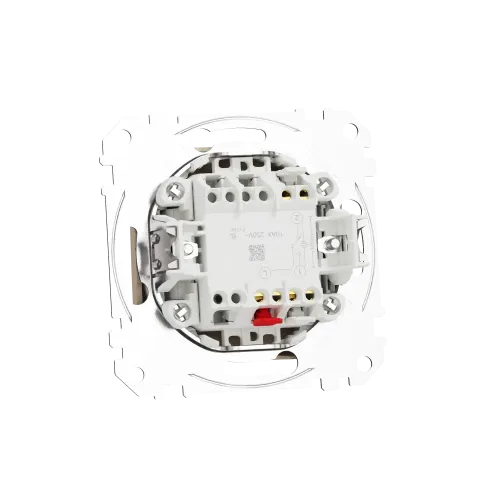 Проходной выключатель, берёза, Sedna Design Schneider Electric SDD180106U
