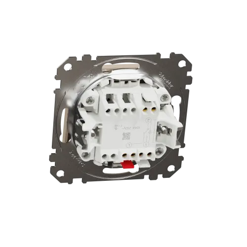 Проходной выключатель, берёза, Sedna Design Schneider Electric SDD180106U
