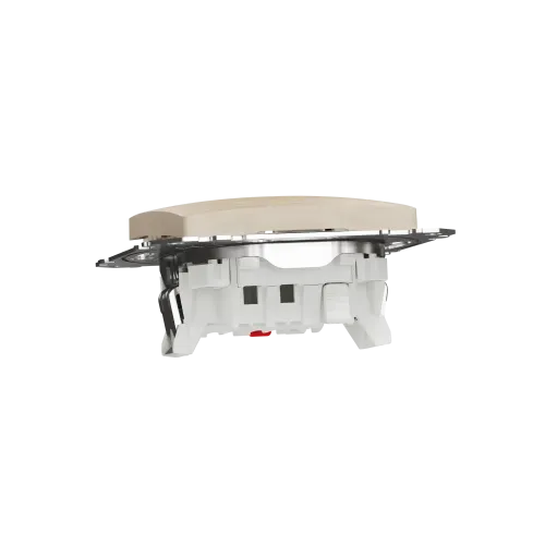 Проходной выключатель, берёза, Sedna Design Schneider Electric SDD180106U