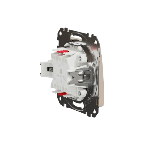 Проходной выключатель 2кл., берёза, Sedna Design Schneider Electric SDD180108U
