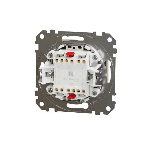 Проходной выключатель 2кл., берёза, Sedna Design Schneider Electric SDD180108U