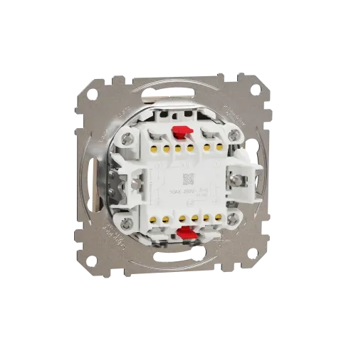 Проходной выключатель 2кл., берёза, Sedna Design Schneider Electric SDD180108U