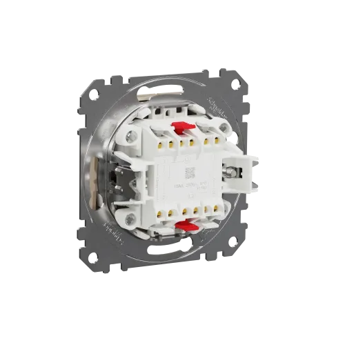 Проходной выключатель 2кл., берёза, Sedna Design Schneider Electric SDD180108U